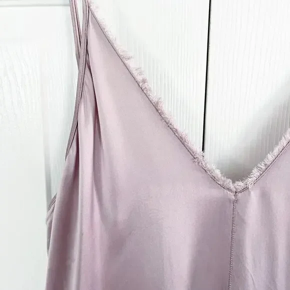 Forte Forte Lilac Satin Slip Dress - Picture 3 of 10